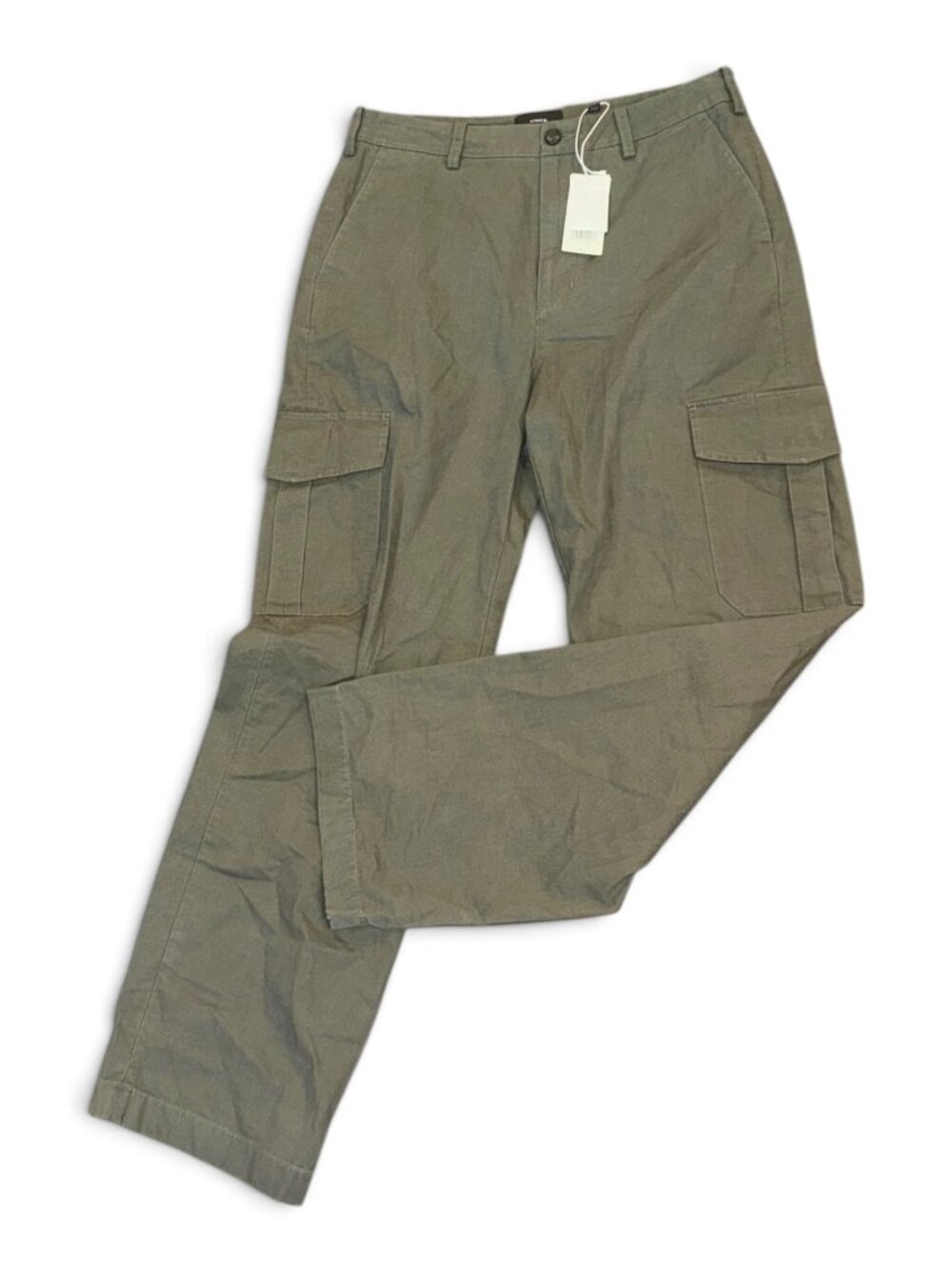 Vince Mens Olive Green Henry Regular Fit Cargo Pants, Size 32 NWT